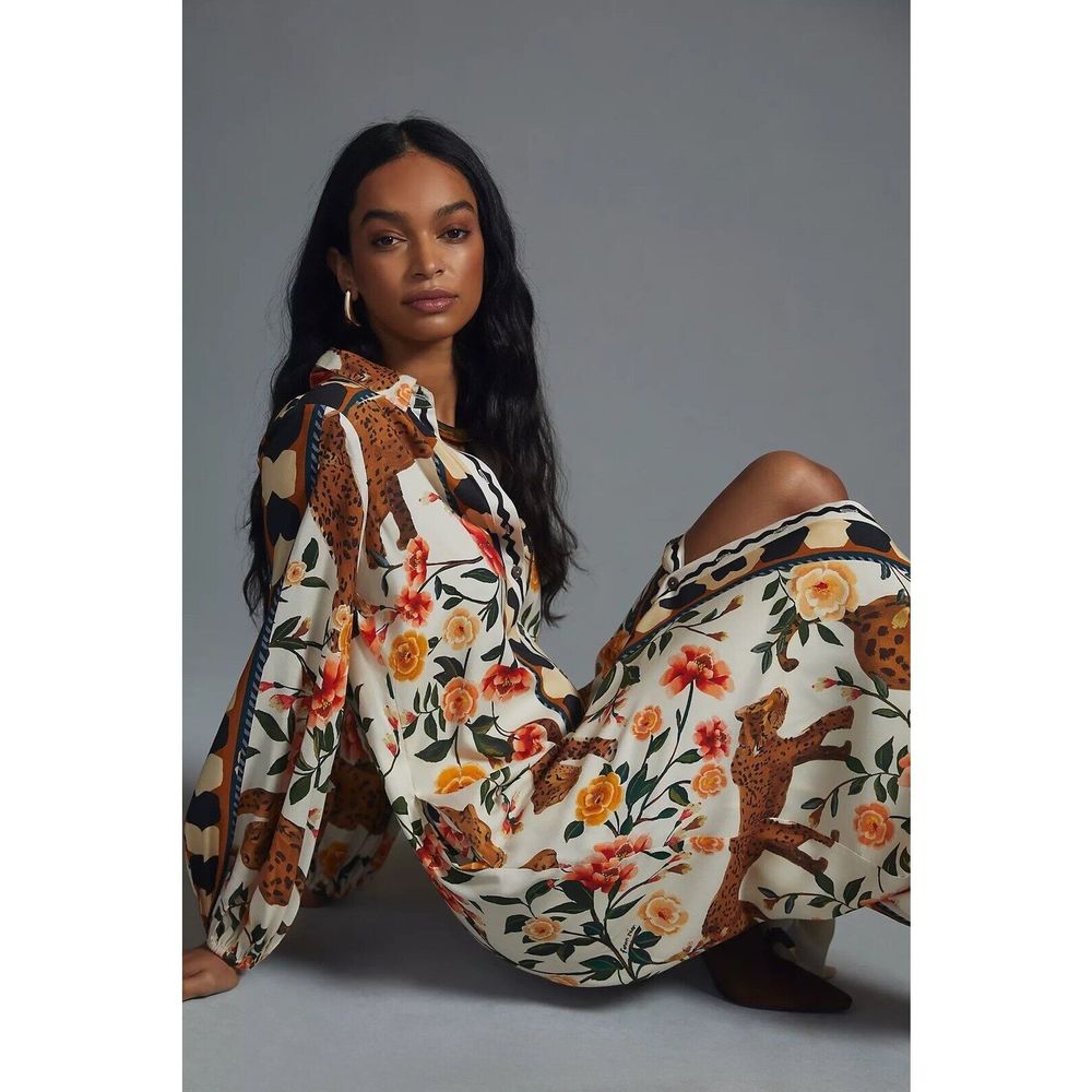 Anthropologie Farm x Anthropologie Printed Maxi Dress - Picture 2 of 7